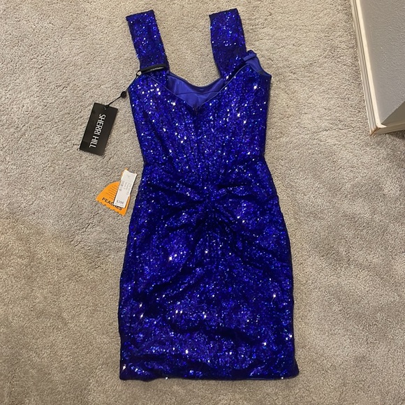 Sequin Corset Sherri Hill Dress - Picture 2 of 5